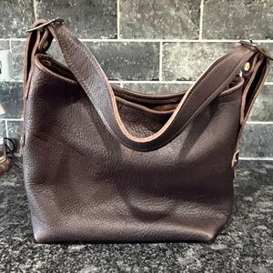 BNNU Go Forth Goods small Julianne hobo in mocha